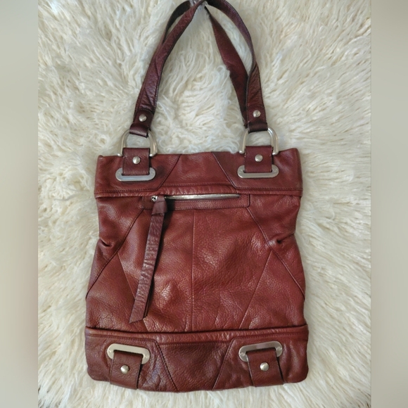 Soft Genuine Leather Tote Bag Purse - Picture 3 of 13